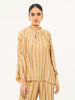 Pleated-Silk-Co-Ord-Set